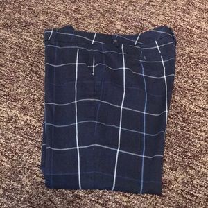 Hilfiger NWOT blue crop cotton pants😎